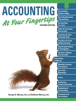cover image of Accounting at Your Fingertips